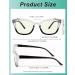 Eyekepper 4-Pack Women s Blue Light Blocking Reading Glasses - Two Tone 1.75 Strength | Stylish & Comfortable Eye Care - Buy Online on GoSupps.com