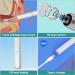 1080P HD WiFi Ear Endoscope Wireless Otoscope with LED Lights - Ear Wax Remover Kit for Adults, Kids, Pets - Visual Ear Cleaner Camera - White (8pcs Ear Picks) - Buy Online on GoSupps.com