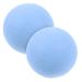 Fomiyes 2st yoga relaxation ball yoga muscle ball back massage devices fitness ball gymnastics ball exercise ball foot massager muscle massage device massage ball for body portable yoga ball