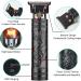 Buy Cordless Hair Clippers for Men - Travel-Friendly Rechargeable Hair Trimmer with 6 Earpicks - Best Hair Clipping & Sculpting Tool in Black - Buy Online on GoSupps.com
