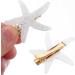 Beavorty 4 Pairs hair clips for girls hair jewelry girls hair accessories seashell hair clips seashell hair clip for girl decorative hair clip star hair clip women's alloy decorate cute - Buy Online on GoSupps.com