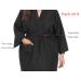 Salon Client Gown Robes Cape 4-Pack - Hairdressing Smock for Hair Stylists - Black XL - Buy Online on GoSupps.com