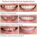 Wttfc 2 pairs of dentures cosmetic veneers dentures veneers click veneers click veneers for a perfect smile selfconfidence in a few minutes at home for women and men - Buy Online on GoSupps.com