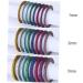 8 Pcs Nail Art Striping Tape - Decorative Stickers for Natural & False Nails | International Shipping Available - Buy Online on GoSupps.com