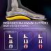 Valsole Plantar Fasciitis Insoles for Men Women 220+ lbs - Heavy Duty Orthotic Support for Pain Relief - Size Men 6-6.5 Women 8-8.5 (10 - 253mm) - Buy Online on GoSupps.com