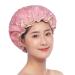 Jayutson 3 Pack Reusable Waterproof Women Shower Cap Set - Navy Blue, Olive Green, Powder | Washable Double Layer Hair Cap 10.6 inches - Buy Online on GoSupps.com