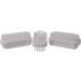Parsa Beauty Double-Sided Nail Brush Set - 3 White Hand Washing Brushes for Bathroom Toilet Sink & Workshop | International Shipping - Buy Online on GoSupps.com