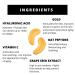 PURE SOL Hydrogel Gold Eye Mask 12 pairs - Hyaluronic Acid & Retinol for Anti-Aging & Hydration - Buy Online on GoSupps.com