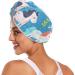 Small Horse Blue Hair Towel 2 Pack | Super Absorbent Quick Dry Turbans for Women & Girls - Buy Online on GoSupps.com