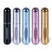 UMETASS Perfume Atomizer Bottle Portable Refill Bottle 0.2oz (5ml) Perfume Spray Empty Pump Bottle Delicate Spray Travel 5-Pack