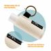 WK IEASON Lip Balm Holder Keychain - Elastic Chapstick Sleeve with Clip (Black Set of 3) - Perfect for Travel & Everyday Use - Buy Online on GoSupps.com