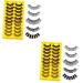 Beaupretty 20 Pairs Eyelashes Masquerade Eyelash Fake Lashes Magnetic Eye Lashes Adhesive Eyelash Clear Lash Band Makeup Accessories False Lashes Wispy Fiber Makeup Tools Vacation Fluffy