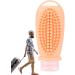 Leakage-Proof Silicone Travel Bottles with Massage Brush - Portable Shampoo & Toiletries - Non-Slip Handle - Perfect Travel Storage Solution - Buy Online on GoSupps.com