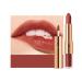 KUAILEGO ROSE GOLD 2 In 1 Matte Lipstick & Liquid Lipstick  Full Color Lip Gloss  Matte Finish  Nude  Long Wear Waterproof Velvet Lipstick (02)