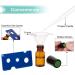 BENECREAT 30 Pack 3ml Amber Glass Roll Bottles with Black Caps | Essential Oil Kits with Funnel Opener & Droppers for DIY Aromatherapy - Buy Online on GoSupps.com