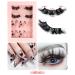Faux Mink Manga Lashes & French Tip Coffin Press On Nails - Natural Look Anime False Eyelashes Set - Buy Online on GoSupps.com