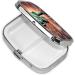 Statue of Liberty Flag Fireworks Printed Pill Box | Portable Travel Medicine Organizer - Buy Online on GoSupps.com