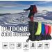 Buy Bavooty Waterproof Outdoor Gaiters - Adjustable Breathable Dustproof Leg Protection for Hiking - Rose Red - Buy Online on GoSupps.com