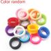 Rfvtgb 50Pcs Silicone Finger Rings for Any Scissors Inserts Haircutting Styling Tools Accessories Mix Colors - Buy Online on GoSupps.com