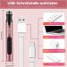Electric Nail File & Cutter | 12 in 1 USB Manicure Pedicure Set for Gel Nails | Professional Pink Nail Care for Travel & Studio - Buy Online on GoSupps.com