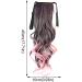 Shop Still Colored Women Long Curls Wigs - Ponytail Extensions for Costume Parties | High-Quality Art Hair - Buy Online on GoSupps.com