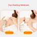 Sponge Shoulder Pads 2 Pairs Soft Shoulder Push-up Pads Adhesive Anti-slip Shoulder Pads for Women Men (Skin Colour)) - Buy Online on GoSupps.com