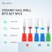 Meloysusie Nail Drill Bits Set - 10pc Ceramic Safety Bits for Electric Nail Files - Professional Tools for Acrylic, Gel Nails, Cuticle Removal - 3/32 Inches - Buy Online on GoSupps.com