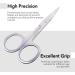 Professional Left-Handed Nail Scissors with Leather Case - Precision Nail Skin Shears for Fingers & Toenails - 1 Piece for International Shipping - Buy Online on GoSupps.com