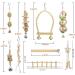 Bird Toys Parakeet Toys Bird Cage Accessories Parrot Swing Chewing Standing Hanging Perch Hammock Climbing Ladder for Budgerigar Parakeet Conure Cockatiel Mynah Love Birds Finches - Buy Online on GoSupps.com