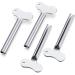 ZOCONE 6pcs Metal Tube Squeezer Key - Stainless Steel Toothpaste Roller for Paint, Cream, Cosmetic, Hair Dye - Buy Online on GoSupps.com