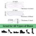 Heel Grips 8PCS & Inserts 12PCS for Women Men | Gel Cushion | Adhesive Shoe Pads for Loose Shoes - Prevent Heel Slipping & Rubbing - Buy Online on GoSupps.com