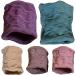 Bexdug Hair Elastics No Damage - Stretch Hair Bobbles Seamless Cotton Headband Rope Hair Bands Ponytail Holder Wide Hairties for Thick Heavy Curly Hair - Buy Online on GoSupps.com
