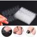 Beaupretty 10 Sheets Glue Nail Sticker Adhesive Tabs Transparent Flexible Double Side Nail Glue Toe Nail Stickers for Fake Faux Nails Manicure Tool - Buy Online on GoSupps.com