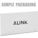 ALINK Glass Smoothie Straws - Pack of 8 | 10x10mm Long Reusable Drinking Straws with Cleaning Brushes - Buy Online on GoSupps.com