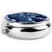 Blue Killer Whale Round Pill Box | 3 Compartment Travel Organizer for Medications - Buy Online on GoSupps.com