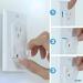 24 Pack Baby Proofing Outlet Covers - Shock Prevention, Easy Installation, Safe & Secure Plastic Plug Covers - Buy Online on GoSupps.com
