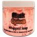 Black Opium Whipped Soap Body Wash - 150g - Natural Oils and Butters - Perfume Scent - Vegan Friendly - Puddle of Wax - Made in the UK