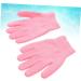 Healeved 3 Pairs Moisturizing Gloves Cracked Gloves Cuticles Gloves Grooming Gloves Mittens Cracked Hands Gloves Whiten Gloves Spa Gloves Hand Care Gloves Gel Pink Essential Oil - Buy Online on GoSupps.com