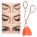 Buy Glue Free Magnetic Eyelashes Applicator - Reusable Strong Magnetic Force Lovely Shape & Multiple Colors | Salon Quality (Rose Gold Handle Orange - Buy Online on GoSupps.com
