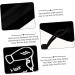 Healeved 8 Pcs Hair Dryer Storage Bag Jewelry Hair Dryer Bag Purse Organizer Pouches Tool Black Flannel - Buy Online on GoSupps.com