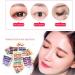 Allbestaye 5 Pairs Colorful Handmade False Eyelashes - Green Purple Brown for Party Makeup - Buy Online on GoSupps.com