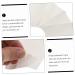 Didiseaon 5 Sheets Double-sided Tape 2 Side Adhesive Hair Tapes Adhesive Strips for Hair Extension Lace Wig Tape in Hair Extensions Human Hair Wig Tape Water Proof Double Sided Tape White 2X0.5X0.1CM White - Buy Online on GoSupps.com