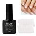 LULAA Nail Extension Pro Kit,Gel Extension Nail Kit,Silk Wrap For Nails,Magical Nail Extension Silk Fiberglass,Nail Extension Fiberglass Kit,Nail Glass Fiber Gel For Nail Art Extension Tools (1Gel+20 Silk Fiberglass)