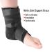 Ankle Compression Sleeve | Adjustable Support Brace for Fast Recovery & Sports Protection - Buy Online on GoSupps.com