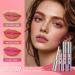 Pakivs 3Pcs Peel Off Lip Stain Set Waterproof and Transmission Resistant Pink Lip Tint Long Lasting Matte Finish Peel Off Lip Gloss NonStick Cup Liquid Lipstick Nude Lip Gloss - Buy Online on GoSupps.com