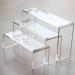 Waoceo Acrylic Glasses Stand - Transparent U-Form Display Rack for Sunglasses & Toy Displays | Ideal Decorative Placement Racks for Windows - Buy Online on GoSupps.com