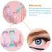 DOITOOL 5pcs Mascara Brush Silicone Molds Eyeshadow Stickers Makeup Aids Eye Cosmetics Tools Miss Major 15X5.7CMx5pcs Pinkx5pcs - Buy Online on GoSupps.com