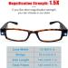 2 Pack Lighted Reading Glasses for Men & Women - LED Nighttime Readers Magnifier - Black 1.0x - Buy Online on GoSupps.com