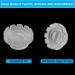 Eyelash Grafting Kit - 190 Pcs Eyelash Glue Holders & Blossom Extension Cups for Professional Eyelash Extensions - Buy Online on GoSupps.com