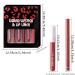  G n rique Waterproof Long-Lasting Lipstick And Lip Liner Set | Moisturizing Lip Gloss Combo With Precision Lipliners | Lipstick Pencil Kit For Women And Girls | Smudge-Proof Makeup Set For All-Day Wear - Buy Online on GoSupps.com